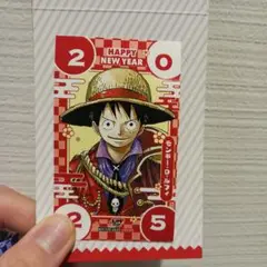 ワンピース　ミニブロマイド　ルフィ　ジャンプショップ ONE PIECE