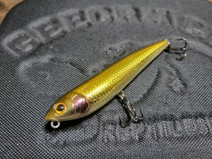 ★Megabass★DOG-X(W) メガバス ドッグX ウォーキング M カワムツ 開封済未使用品 Length 80.0mm Weight 1/4oz ペンシル トップウォーター