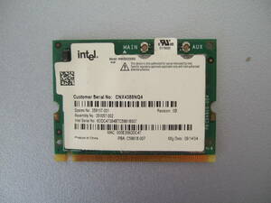 Intel Wireless 2200BG Mini-PCI WIFIカード 無線LANカード WM3B2200BG ★ 動作確認済