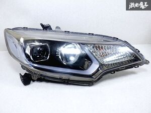 点灯OK!! ホンダ 純正 GP5 GP6 フィット ハイブリッド 前期 LED ヘッドライト ライト 右 右側 運転席側 STANLEY W0350 打刻3 即納 棚Q-1