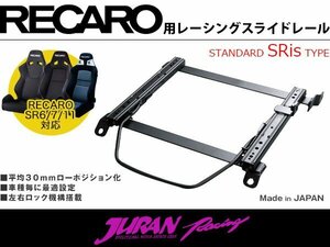 JURAN シートレール SRisタイプ シビック タイプR EK9 95.09～00.09 SR6 SR7 SR11 LX-F