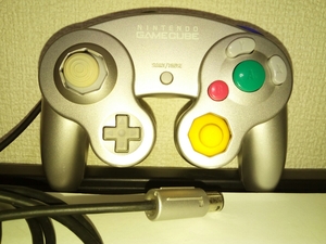 【コレクター向け】 GC ゲームキューブ コントローラー DOL-003 シルバー 銀 分解洗浄済 動作確認済 GAMECUBE CONTROLLER