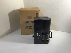 Amway／アムウェイ　自動コーヒーメーカー　E-1405J ドリップ式　電動ミル付　Coffee Maker 珈琲　直径21cm 高さ31cm