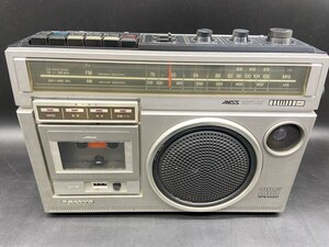 E434［通電確認済］SANYO ラジカセ　MR-G380 レトロ　