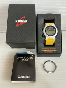 L634 稀少　元箱取説付　腕時計　CASIO/カシオ　G-SHOCK/Gショック　DW-8600YJ-9T FISHERMAN/フィッシャーマン　イエロー　定価24000円