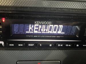 ★CDプレーヤー　KENWOOD　U330　ケンウッド　1DIN　Bluetooth　USB　AUX　U330W