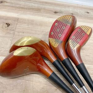 17 MacGregor Tourney Custom W65 1W 3W 4W 5Wウッド 4本セット マクレガー ターニーカスタム ゴルフクラブ