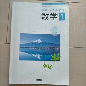 未来へひろがる数学１ 中学教科書 【61啓林館】 【数学732】 平成31年発行（テキスト）中学1年 数学 教科書