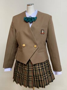 C9☆【新品】某高校制服☆ブレザー４点セット4001-7＃7801