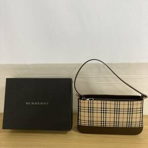 BURBERRY バーバリー ショルダーバック ワンショルダー ノバチェック ベージュ ファッション レディース 9 シ 6995