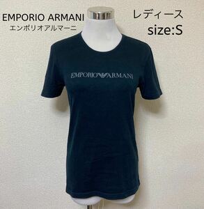 EMPORIO ARMANI エンポリオアルマーニ Tシャツ ブラック S