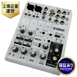 YAMAHA AG06 ウェブキャスティング ミキサー 音響機材 ヤマハ 美品 O9023532
