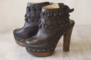 3.1 Phillip Lim フィリップリム ブーツ Tom Tom Knotted Clog Bootie ブーティー ショートブーツ アンクルブーツ