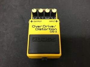 111804r BOSS ボス エフェクター OVER Drive / Distortion OS-2 オーバードライブ ディストーション