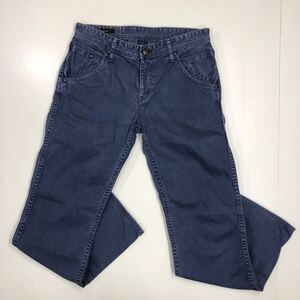 Johnbull ジョンブル　デニムパンツ　日本製　ボトムス　革パッチ　メンズ　Mサイズ　41-45a