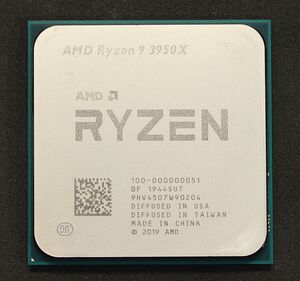 AMD Ryzen 9 3950X 3.7GHz /AM4 正常動作品