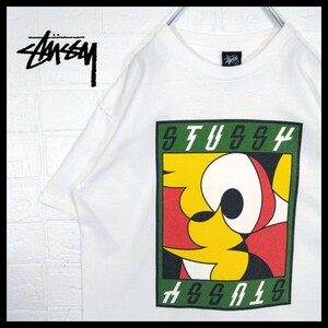 【STUSSY】アートグラフィック　Tシャツ