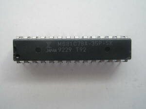 MB81C78A-35P-SK 富士通 CMＯS 64KB SRAM スタティックRAM １３個（１ケース）　