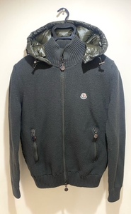 MONCLER モンクレール ダウンジャケット MAGLIONE TRICOT CARDIGAN サイズ S SIZE S RN116347 ニットタイプ フード付き 保管品