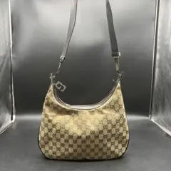 GUCCI シェリー ハーフムーン 半月型 ショルダーバッグ