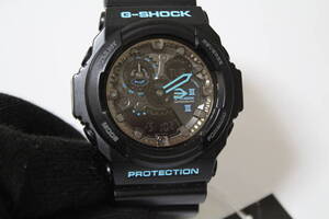 カシオ CASIO Gショック G-SHOCK BLACK×BLUE ブラック×ブルー GA-300BA-1AJF 展示未使用品