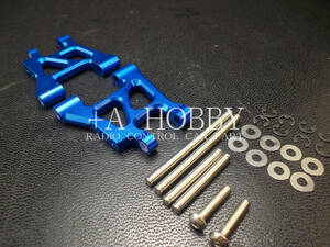 ▲GPM TAMIYA タミヤ TA-02 TA02 シャーシ Aluminum Front Arm アルミ フロント ロワーアーム セット ブルー 新品