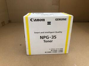 Canon　　　純　正 　NPG-35　イエロー　　 送料無料　　　20240927-6