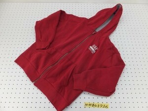 GAP KIDS ギャップ キッズ ロゴ ジップパーカー S/P(5-6) 赤