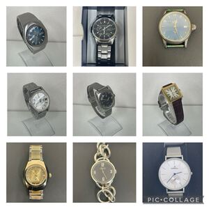 【F725-i】腕時計 9点 CASIO BULOVA universal geneve RADO coach orobianco givenchy TISSOT 一部稼動品