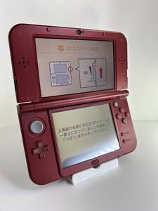 任天堂　NEW　Nintendo 3DS　 LL メタリックレッド　箱説有　人気高騰中　レア　希少レア