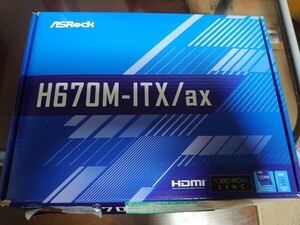 マザーボード asrock H670M-ITX/ax