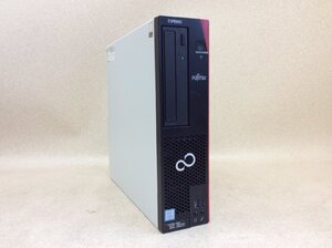 デスクトップパソコン FUJITSU ESPRIMO D588/V i3-8100 / メモリ8GB / HDD500GB / Windows11Pro【引取可/大阪発】0124-1449