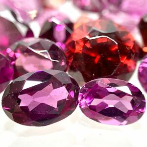 1円〜!!◯天然ガーネットおまとめ134.5ct◯n 約26.9g ルース 裸石 宝石 ジュエリー jewelry garnet w4 3