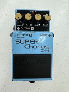 BOSS エフェクター　SUPER Chorus CH-1. 中古