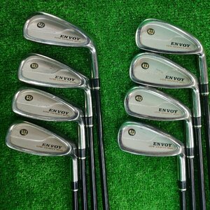 【アイアン８本セット】ウィルソン　Wilson　ENVOY　LOW GRAVITY IRON　#4～#9、P、S　右　IS0076