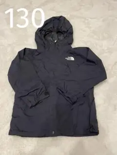 THE NORTH FACE 黒スクープジャケット 130