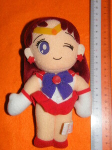 x品名x 当時物1993年 美少女戦士セーラームーン 赤いREDタイプ衣装のメンバー人形ぬいぐるみ♪バンプレスト アイテム グッズ フィギュア系