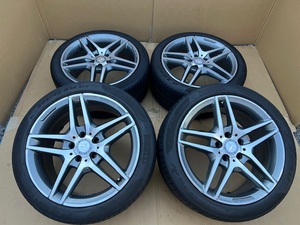 中古ホイール４本セット　メルセデスベンツ純正 W212 W207 AMG Eクラス 18×8.5J+48 9J+54 112-5 4本 A212 W204 W205 W206 W213 W212 W211)