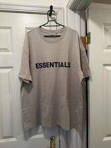 L FOG ESSENTIALS FEAR OF GOD エフオージー エッセンシャルズ フィアオブゴッド フロントプリント ラバープリント 半袖Tシャツ