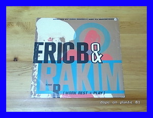 Eric B. & Rakim / The R (Work, Rest & Play)/ペラジャケ/UK Original/5点以上で送料無料、10点以上で10%割引!!!/12