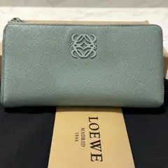 新品同様‼️ ロエベ　LOEWE 財布　長財布　アナグラム　L字ファスナー