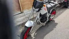 ホンダ　XLR250 究極魔改造　モタード