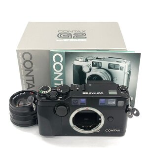 CONTAX コンタックス　フィルム一眼 G2 ブラックボディ　箱付属【CKAZ7020】