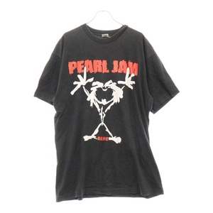 VINTAGE ヴィンテージ 90s PEARL JAM ALIVE TEE パールジャム 両面プリント半袖Tシャツ カットソー ブラック