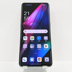 OPPO Find X3 Pro OPG03 au グロスブラック 送料無料 即決 本体 n09432