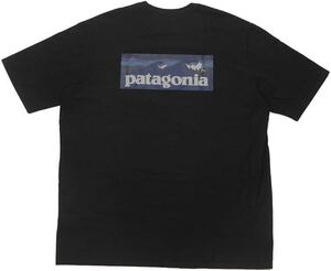 patagonia TシャツXXL 37655 メンズ・ボードショーツ・ロゴ・ポケット・レスポンシビリティー Men