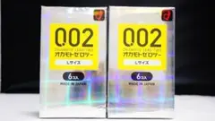 オカモトゼロツー Lサイズ 0.02コンドーム 6個入×2箱