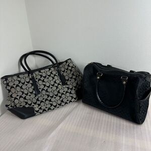 coach コーチ　トートバック　2点セット　【m-6】