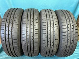 ②2022年製155/65R13バリ山！ツブ付き！中古タイヤ4本セット　 グッドイヤー　エフィシエントグリップ　EG01