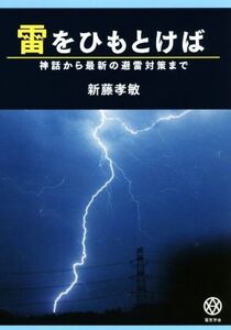 雷をひもとけば 神話から最新の避雷対策まで/新藤孝敏(著者)